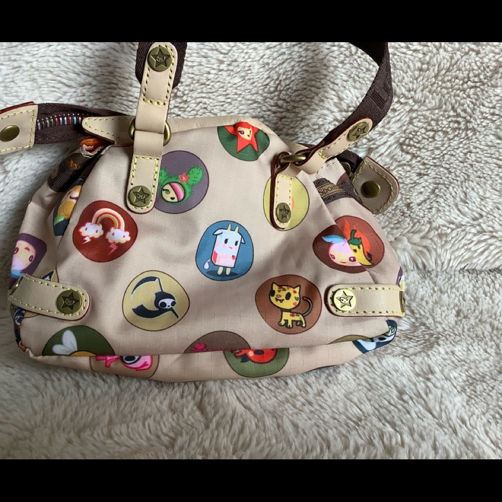 Tokidoki Le Sportsac Famiglia Pattern Mini Bag
